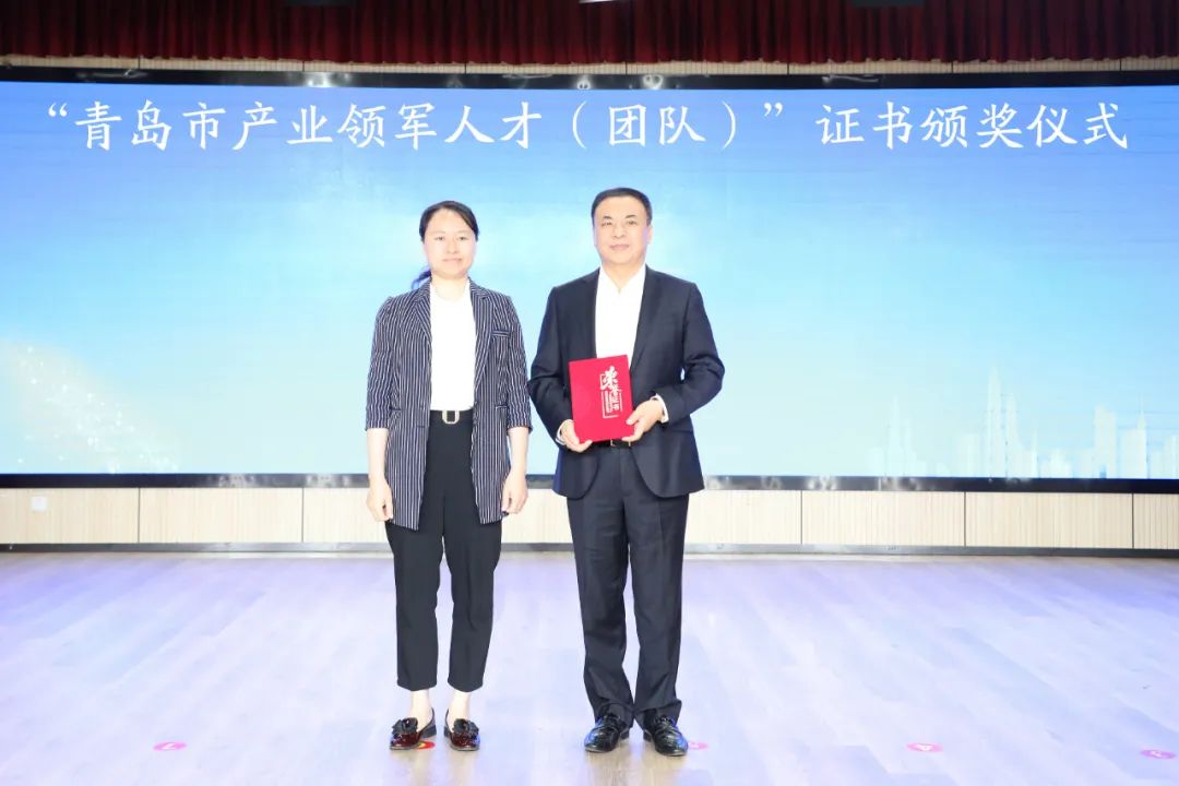 走進科技 你我同行，青島市科技局局長朱鐵一一行蒞臨我司實地調研